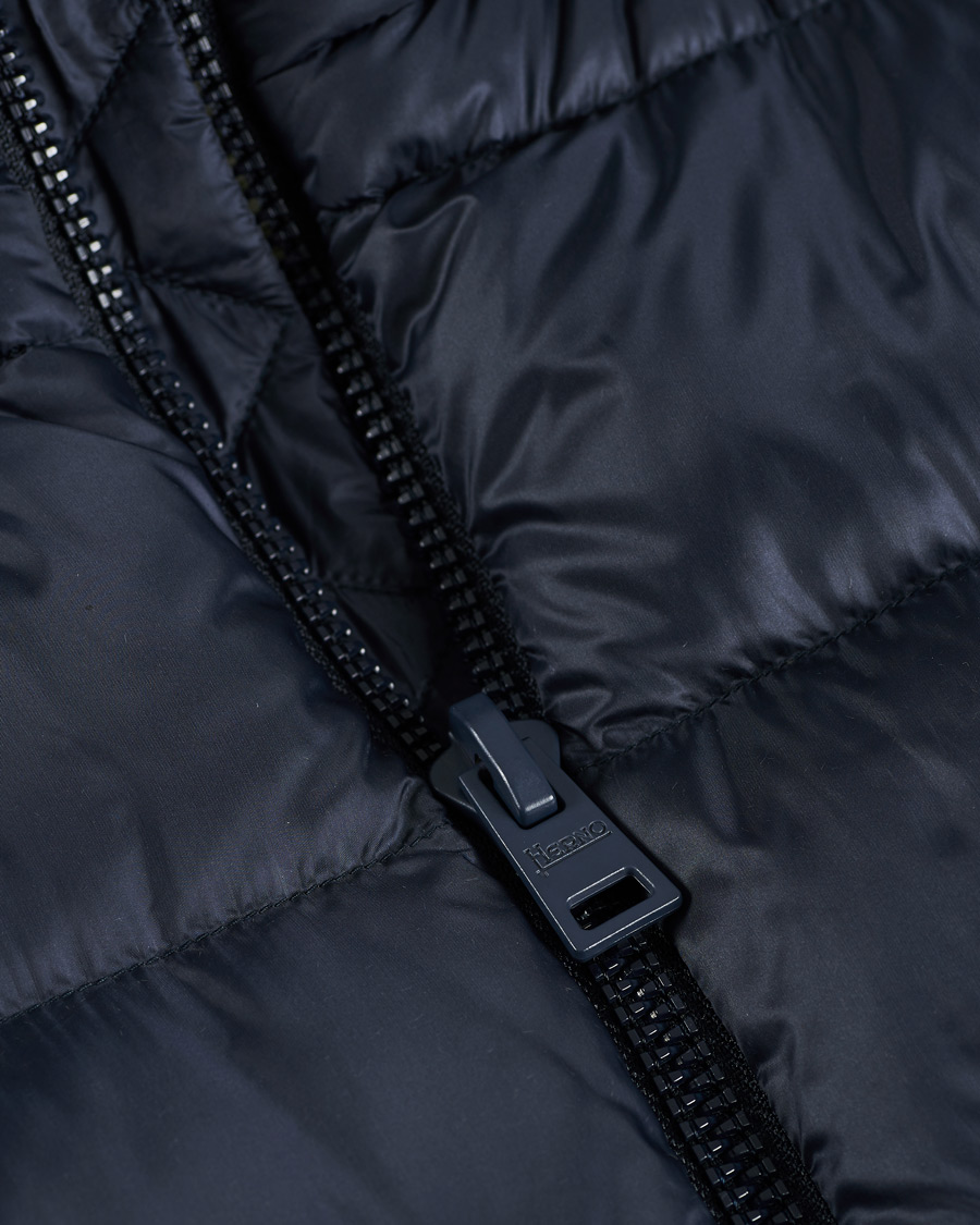 Heren | Jassen | Herno | Globe Down Puffer Gilet Navy 46