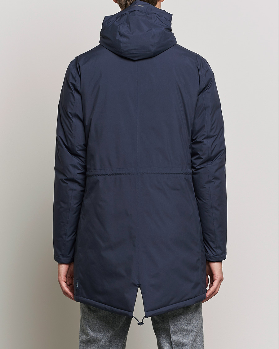 Heren | Jassen | Herno | Laminar Goretex Car Coat Navy