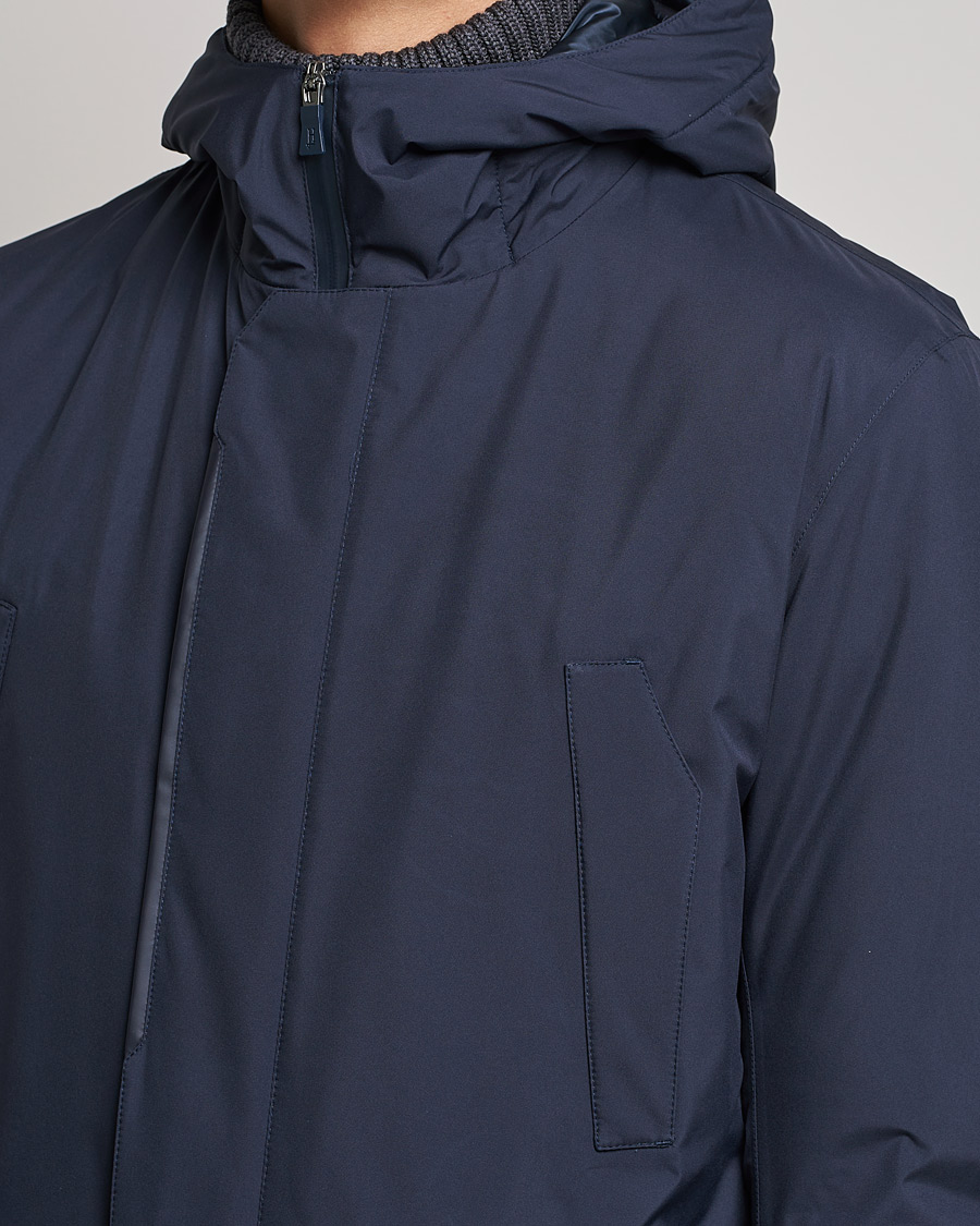 Heren | Jassen | Herno | Laminar Goretex Car Coat Navy