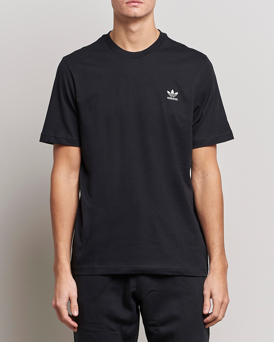 Men | adidas Originals | adidas Originals | Essential Trefoil Tee Black