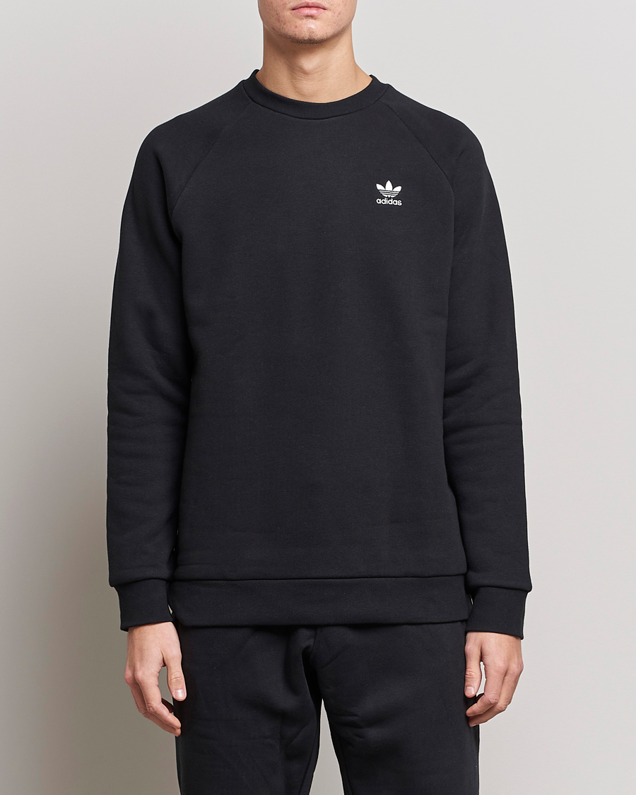 Heren | adidas Originals | adidas Originals | Essential Trefoil Sweatshirt Black