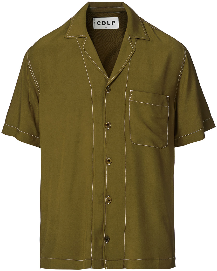 Heren | Overhemden | CDLP | Pool Shirt Olive