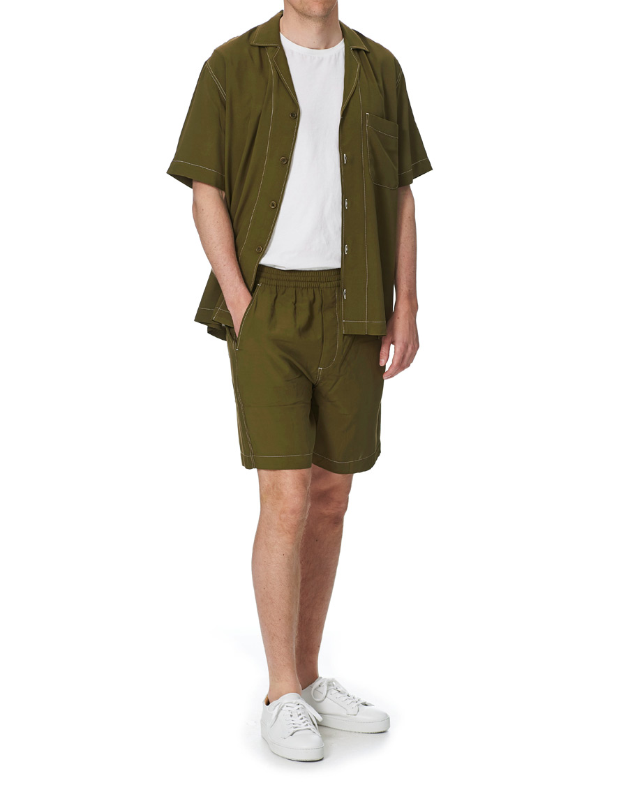 Heren | Overhemden | CDLP | Pool Shirt Olive