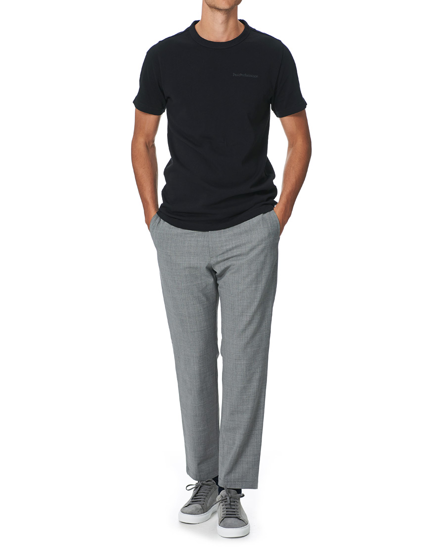 Heren | T-shirts | Peak Performance | Moment Organic Cotton Tee Black