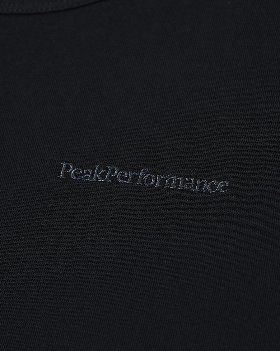 Heren | T-shirts | Peak Performance | Moment Organic Cotton Tee Black