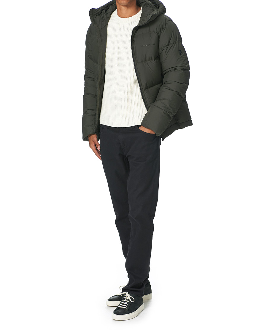 Heren | Jassen | Peak Performance | Rivel Down Hooded Jacket Olive Extreme