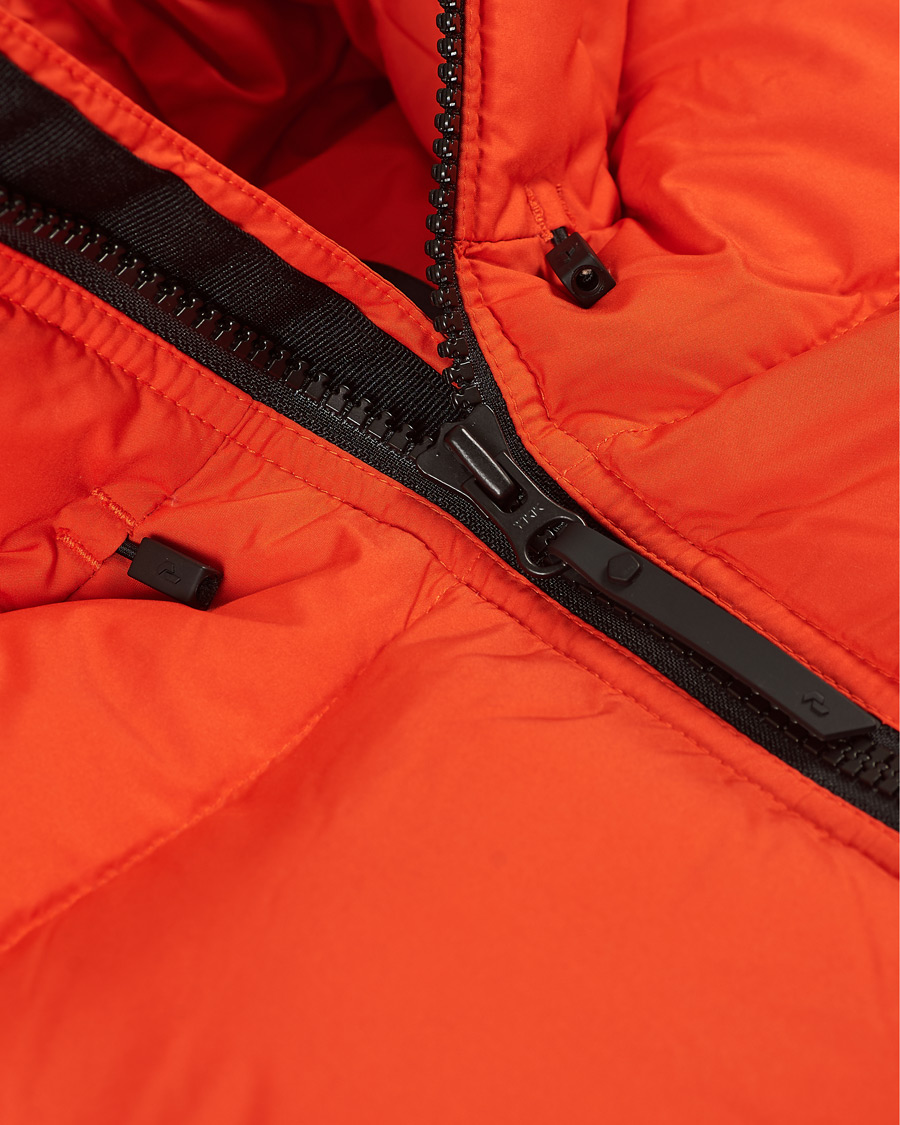 Heren | Jassen | Peak Performance | Rivel Down Hooded Jacket Orange