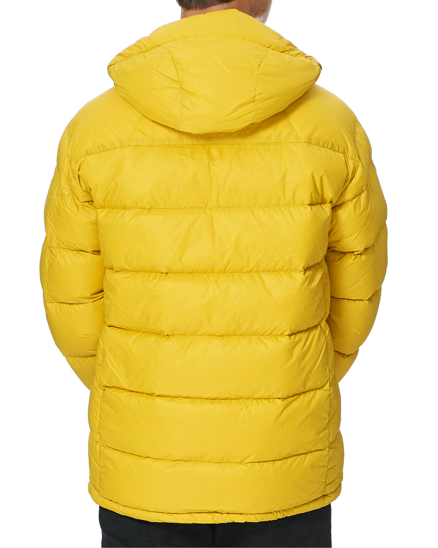 Heren | Jassen | Peak Performance | Frost Down Hooded Jacket Trek Yellow