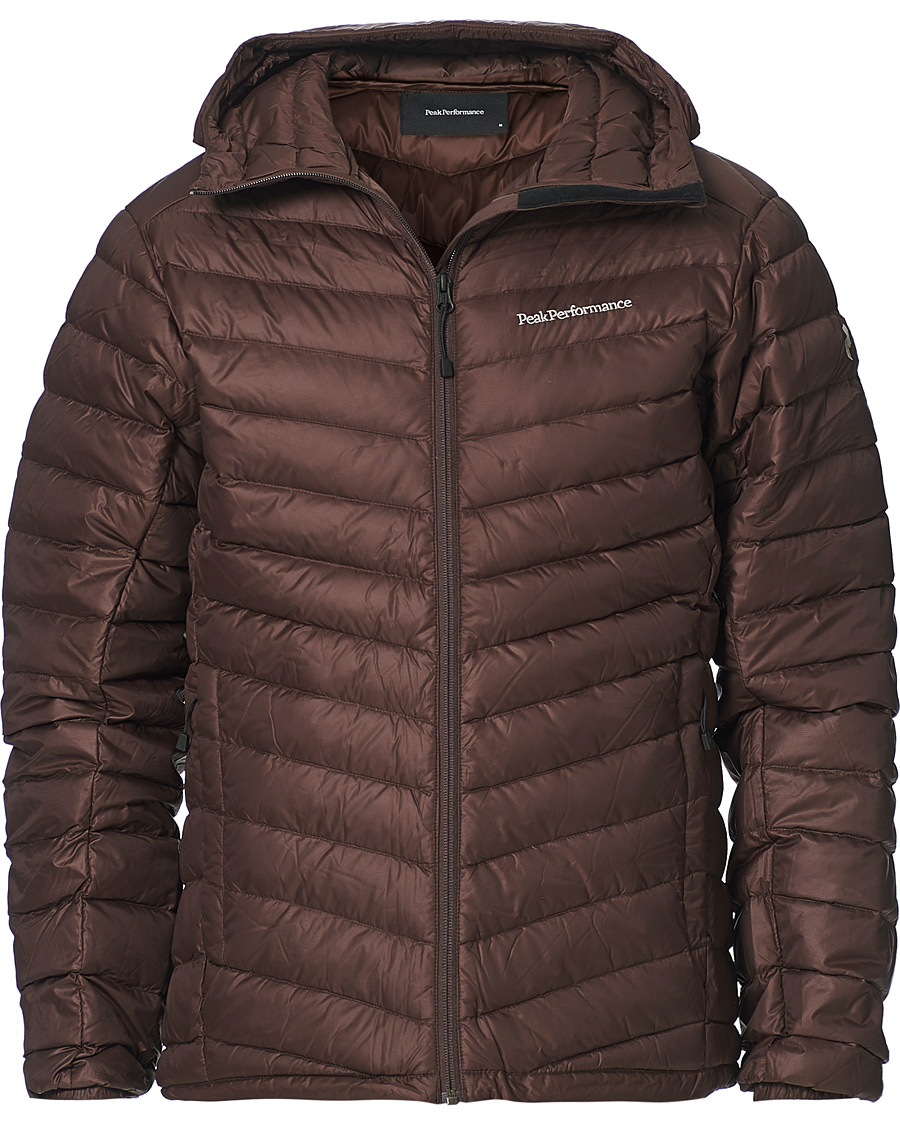 Heren | Jassen | Peak Performance | Frost Liner Down Hooded Jacket Ridge Rock
