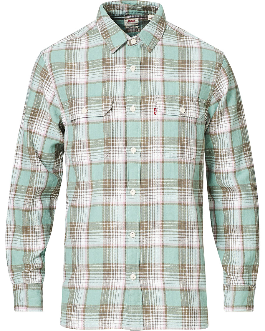 Heren | Overhemden | Levi's | Jackson Worker Shirt Blue Surf
