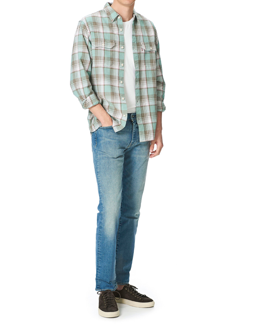 Heren | Overhemden | Levi's | Jackson Worker Shirt Blue Surf