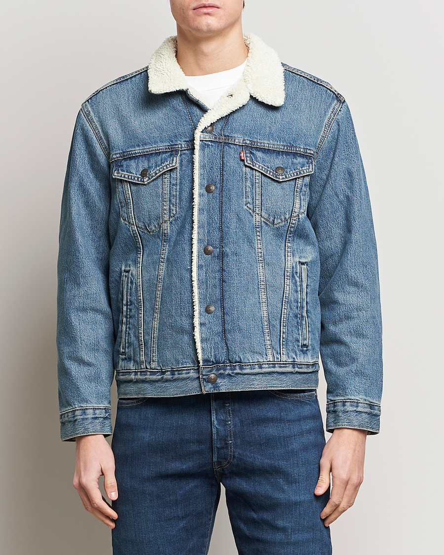 Heren | Spijkerjassen | Levi's | Type III Sherpa Trucker Fable