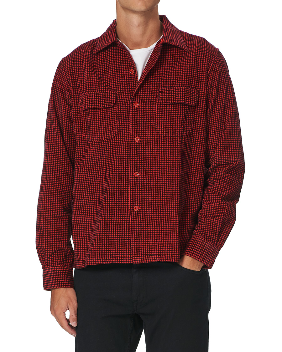 Heren | Overhemden | Levi's Vintage Clothing | Deluxe Check Shirt Dogtooth Red