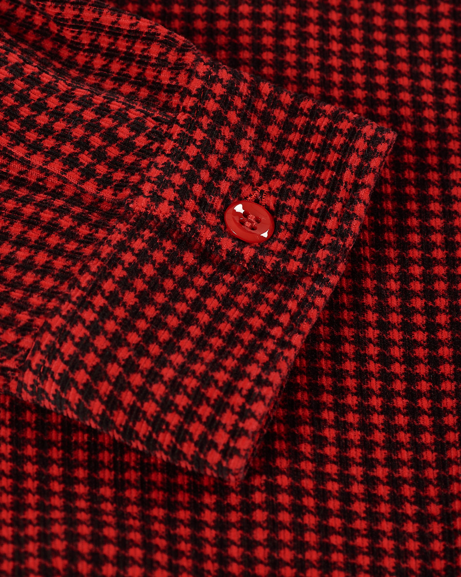 Heren | Overhemden | Levi's Vintage Clothing | Deluxe Check Shirt Dogtooth Red