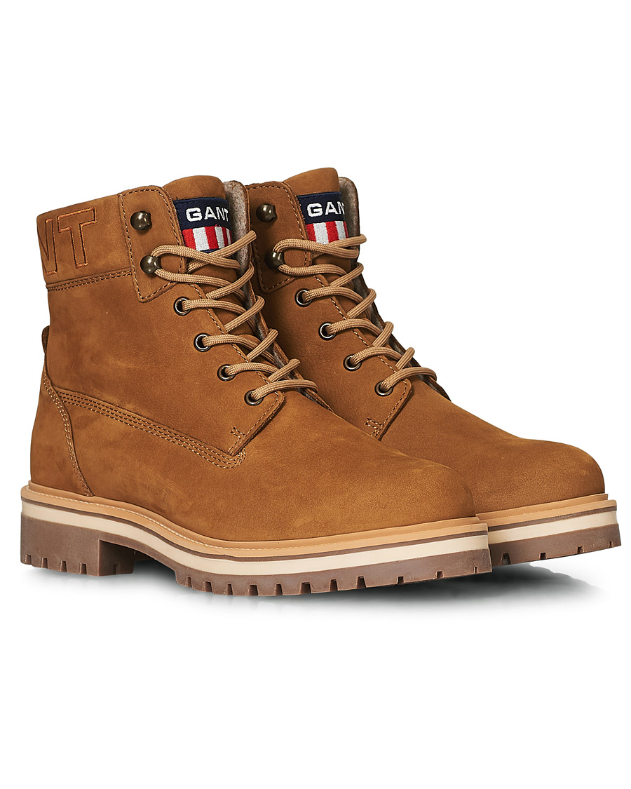 Heren | GANT Palmont Mid Lace Boot Camel | GANT | Palmont Mid Lace Boot Camel