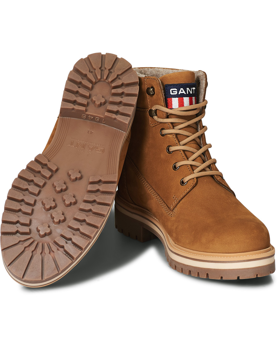 Heren | GANT Palmont Mid Lace Boot Camel | GANT | Palmont Mid Lace Boot Camel