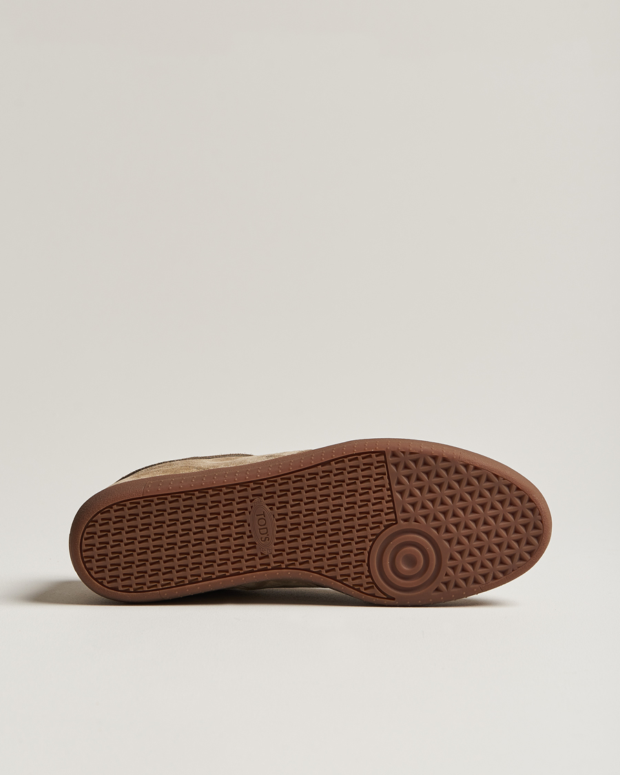 Heren | Tod's Cassetta Leggera Sneaker Beige Suede | Tod's | Cassetta Leggera Sneaker Beige Suede