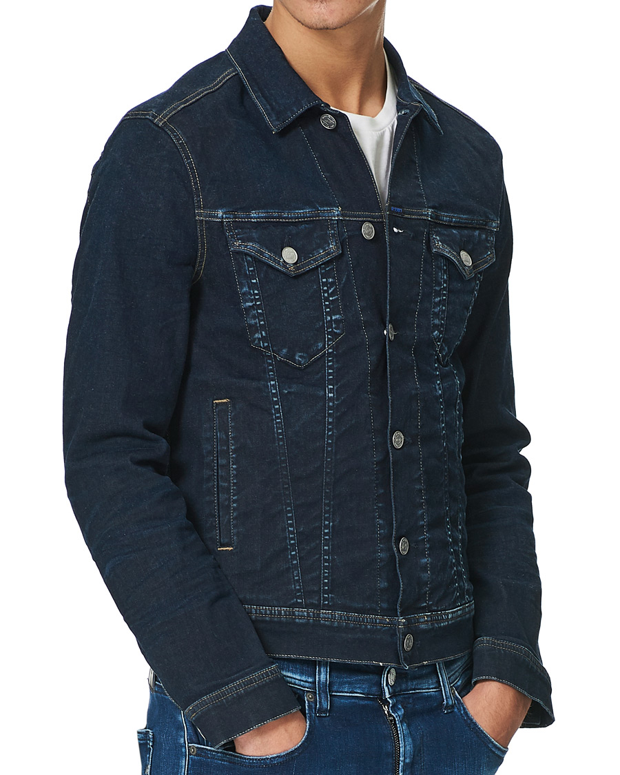 Heren | Jassen | Replay | Denim Jacket Dark Blue