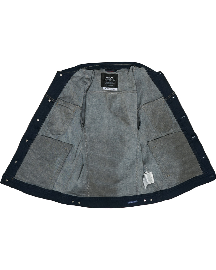 Heren | Jassen | Replay | Denim Jacket Dark Blue