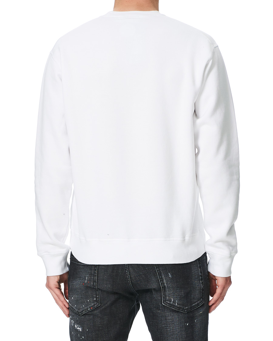 Heren | Truien | Dsquared2 | Icon Logo Sweatshirt White
