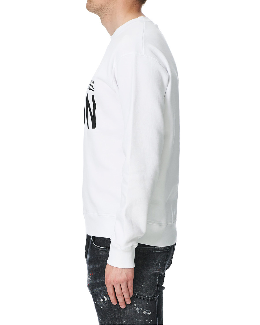 Heren | Truien | Dsquared2 | Icon Logo Sweatshirt White