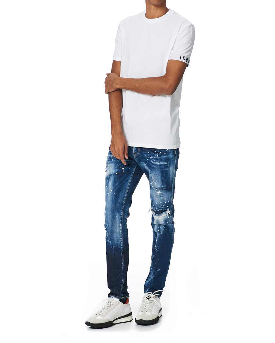 Heren | T-shirts | Dsquared2 | Icon Basic Tee White