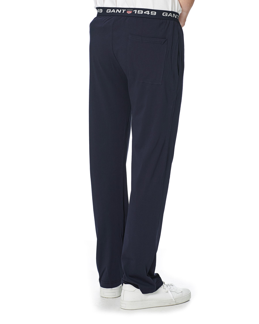 Heren | Broeken | GANT | Retro Shield Jersey Pants Evening Blue