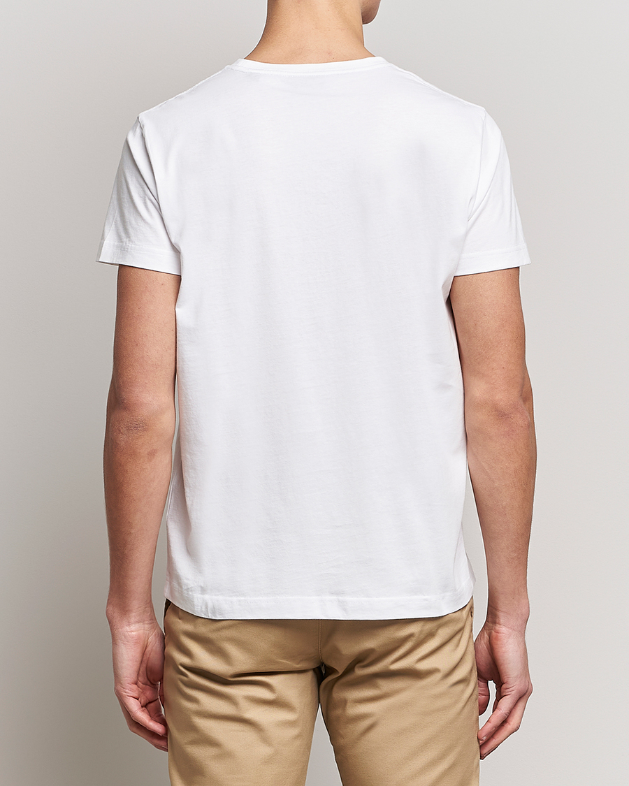 Heren | T-shirts | GANT | Archive Shield Logo Crew Neck Tee White