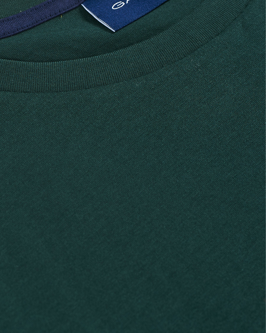Heren | T-shirts | GANT | Archive Shield Logo Crew Neck Tee Tartan Green