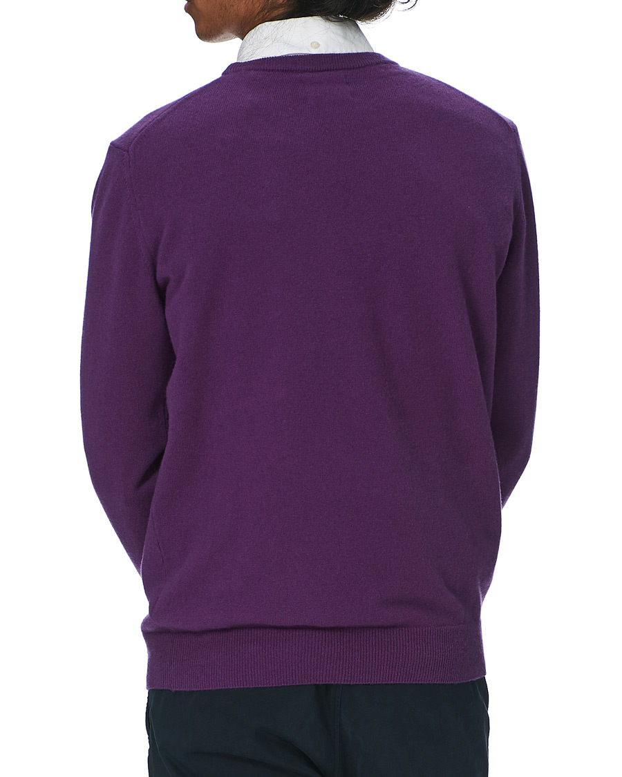 Heren | Truien | GANT | Lambswool Crew Neck Pullover Imperial Purple