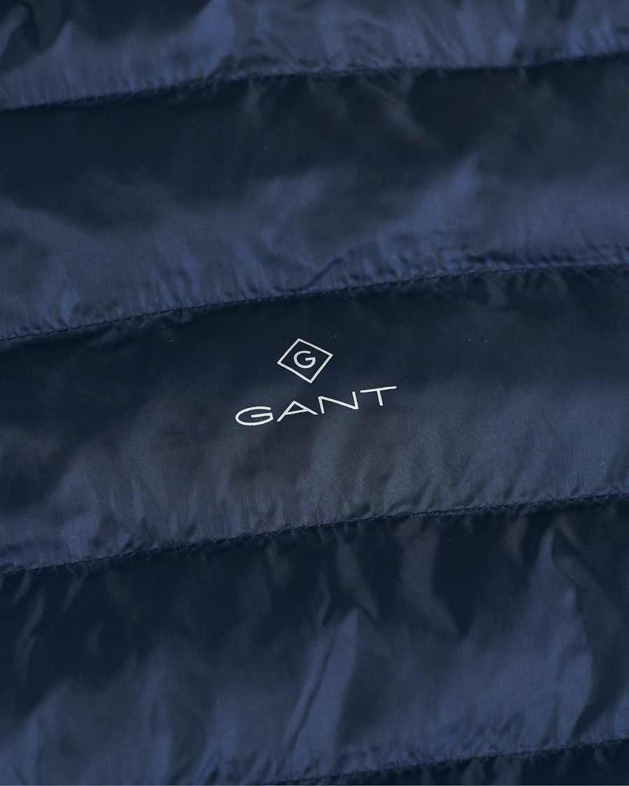 Heren | Jassen | GANT | Hybrid Down Jacket Evening Blue