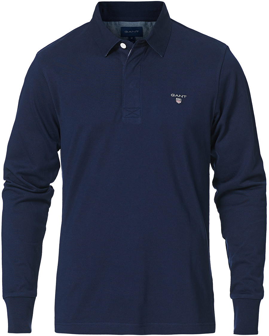 Heren | Truien | GANT | Original Heavy Rugger Evening Blue