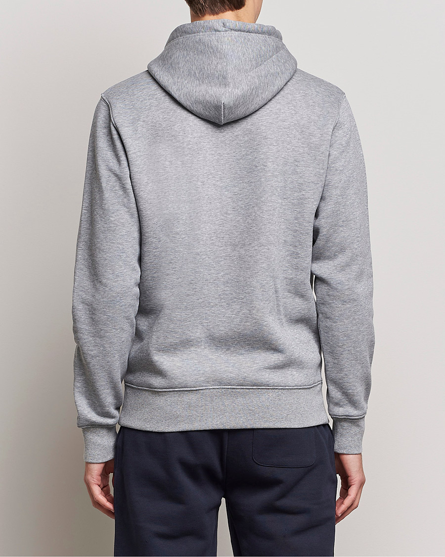 Heren | Truien | GANT | Original Shield Logo Hoodie Grey Melange