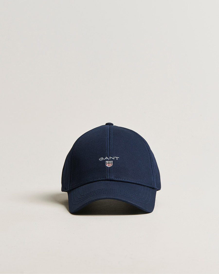 Heren | GANT Original Shield Cap Marine | GANT | Original Shield Cap Marine