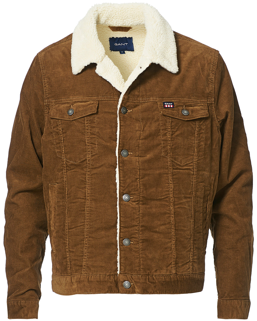 Heren | Jassen | GANT | The Corduroy Jacket Butternut