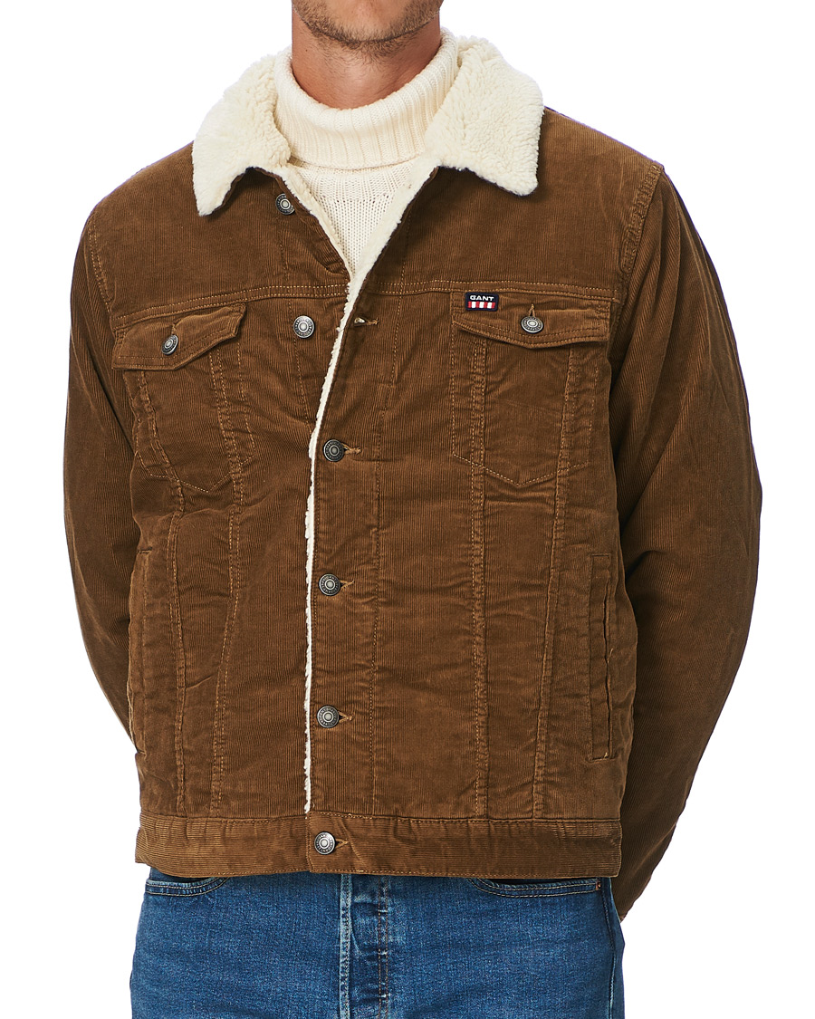 Heren | Jassen | GANT | The Corduroy Jacket Butternut