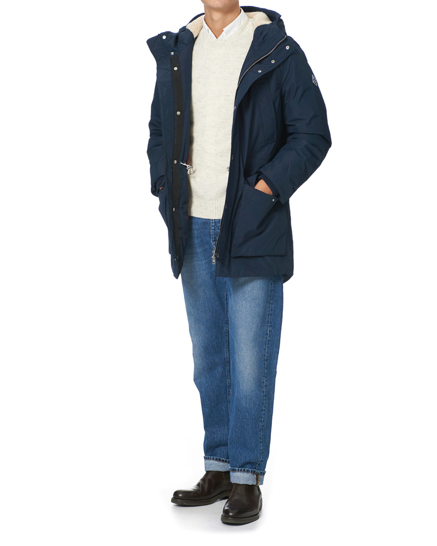 Heren | Jassen | GANT | The Everyday Parka Marine