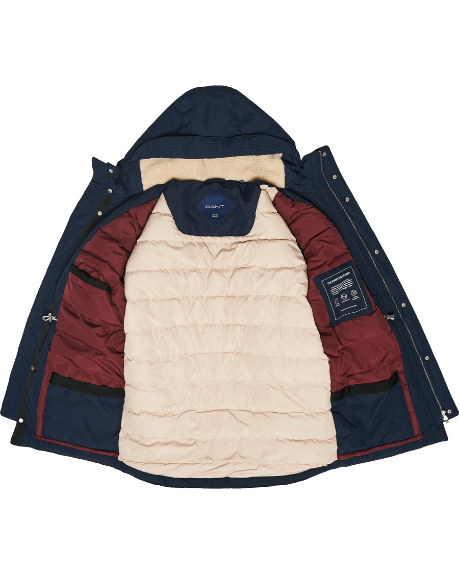 Heren | Jassen | GANT | The Everyday Parka Marine