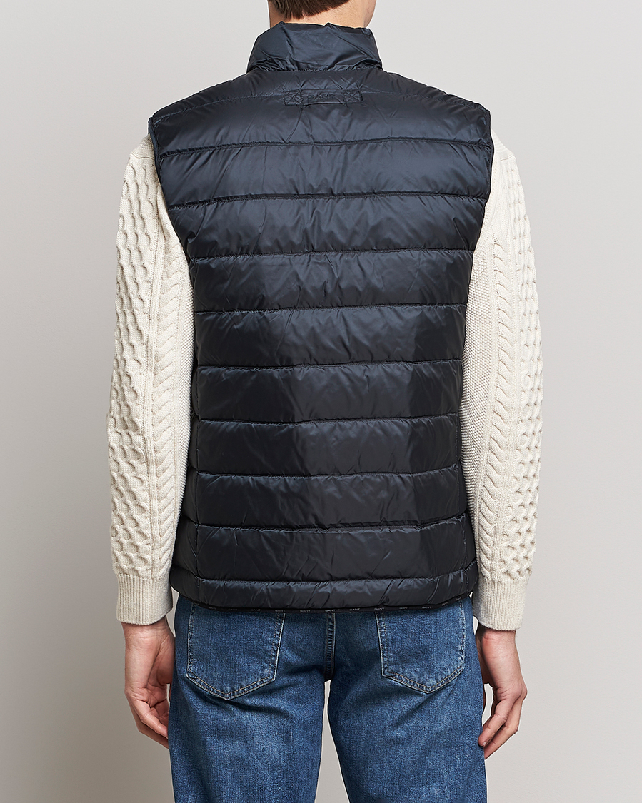 Heren | Gilets | GANT | The Light Down Gilet Black