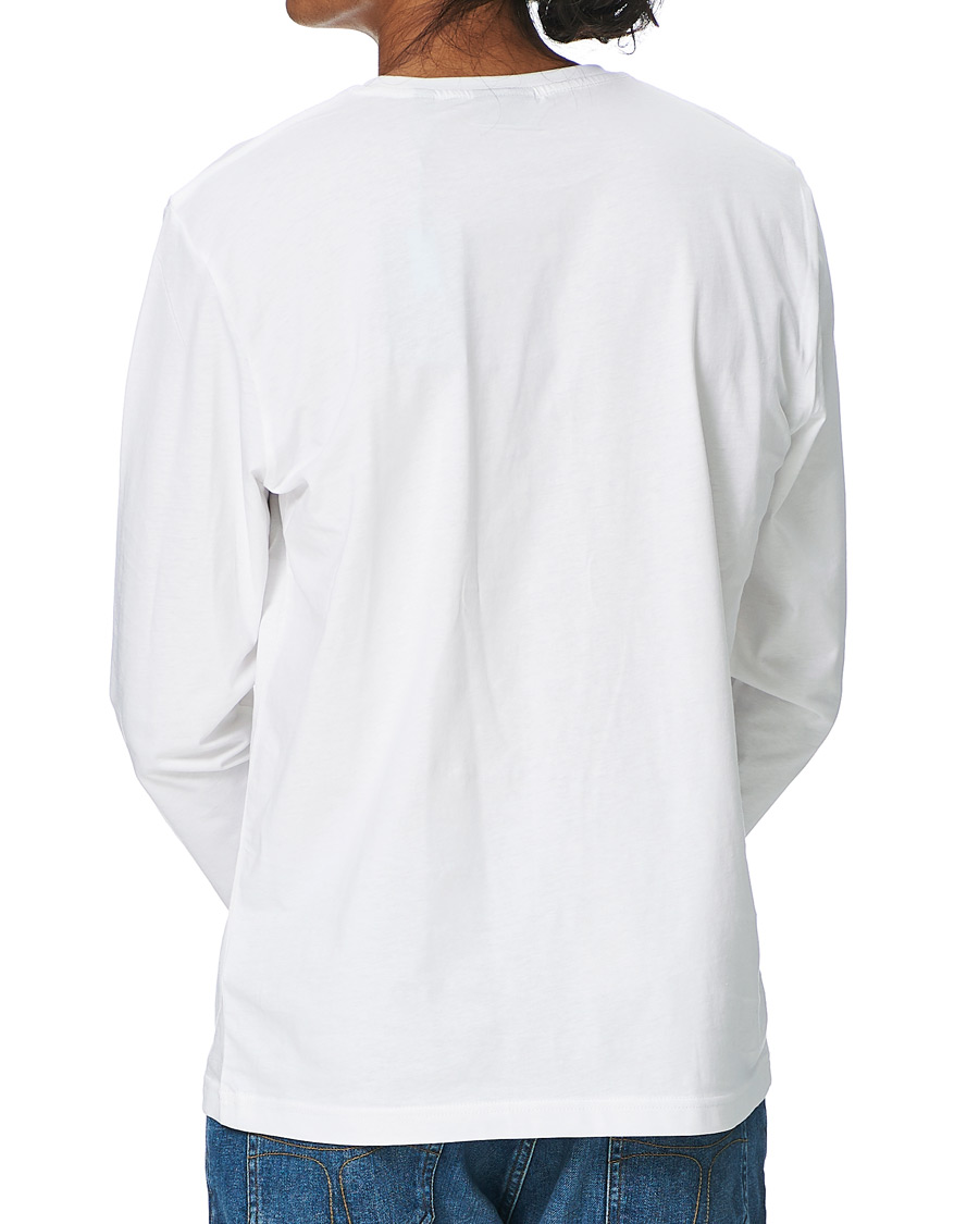Heren | T-shirts | GANT | The Original Long Sleeve Tee White