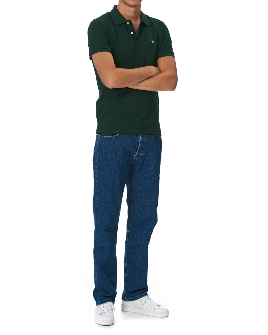 Heren | Polo's | GANT | The Original Polo Tartan Green