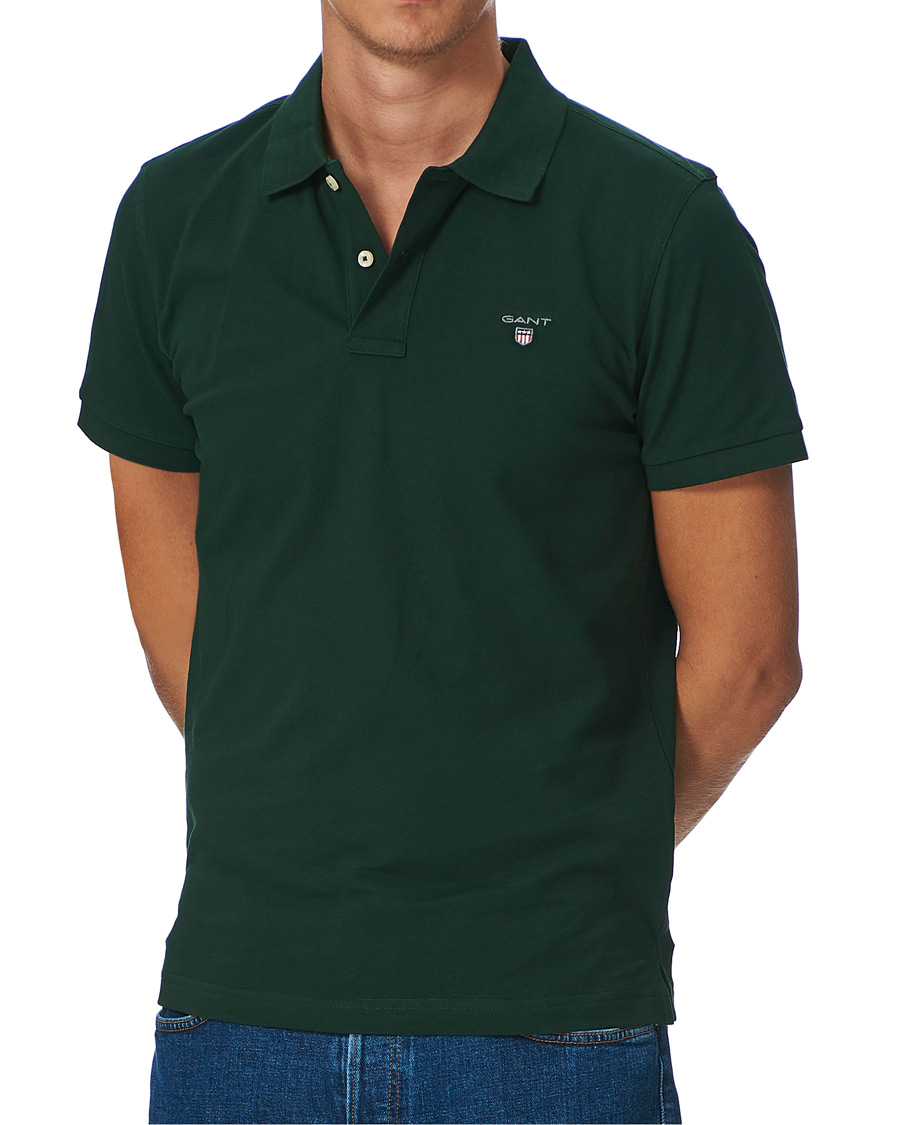 Heren | Polo's | GANT | The Original Polo Tartan Green