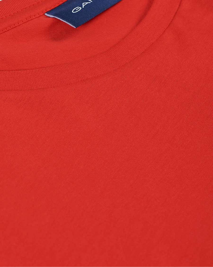 Heren | T-shirts | GANT | The Original Tee Bright Red
