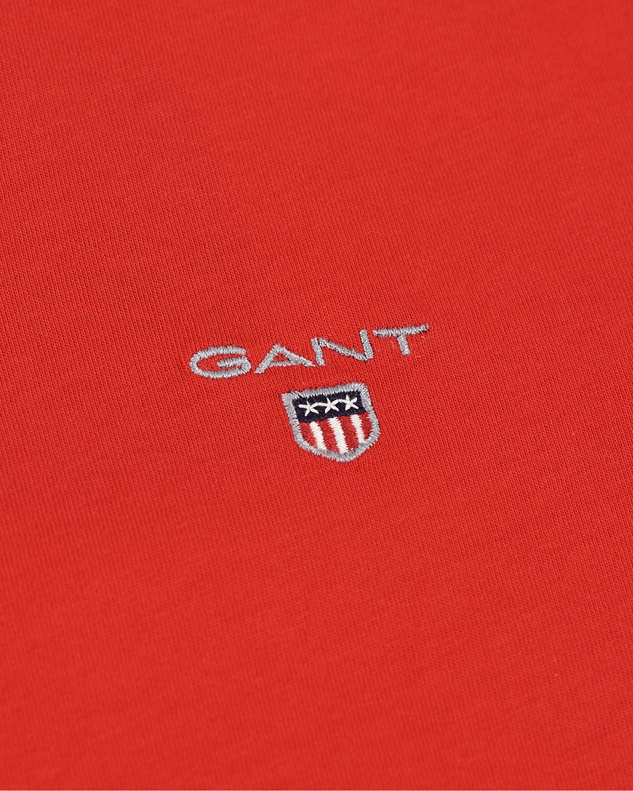 Heren | T-shirts | GANT | The Original Tee Bright Red