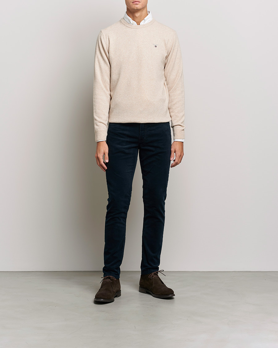 Heren | Broeken | GANT | Hayes Cord Jeans Marine