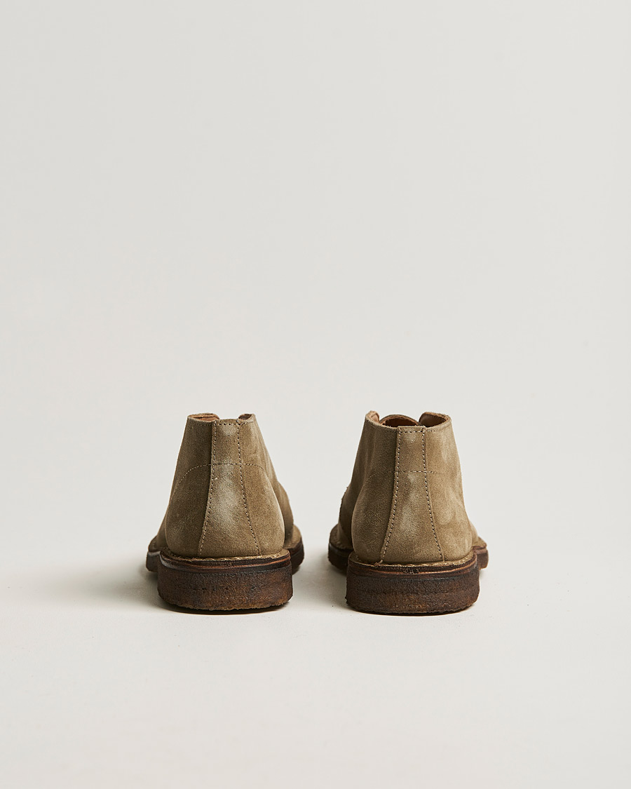 Heren | Laarzen | Drake's | Crosby Moc-Toe Suede Chukka Boots Sand