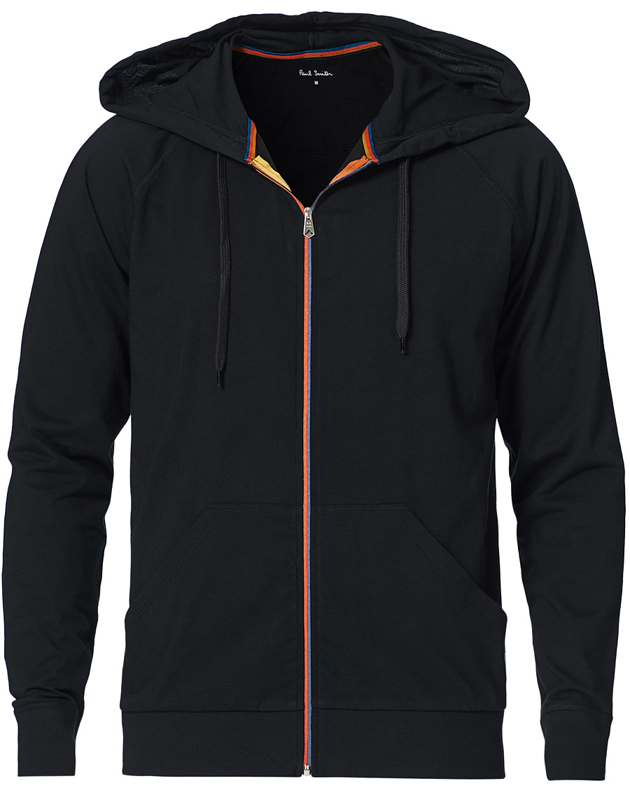 Heren | Paul Smith Tape Zip Hoodie Black | Paul Smith | Tape Zip Hoodie Black