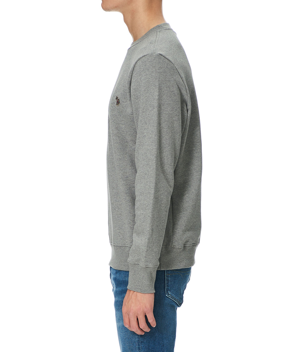 Heren | Truien | PS Paul Smith | Organic Cotton Zebra Sweatshirt Grey