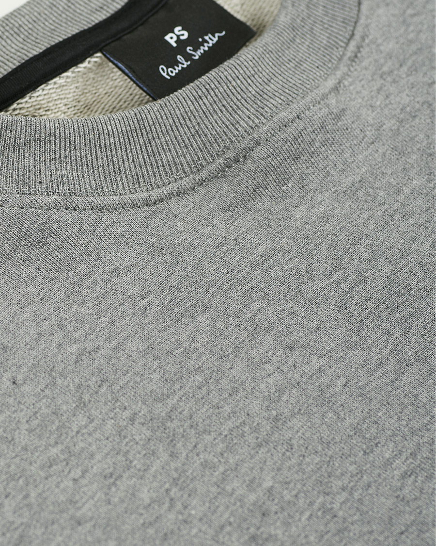 Heren | Truien | PS Paul Smith | Organic Cotton Zebra Sweatshirt Grey