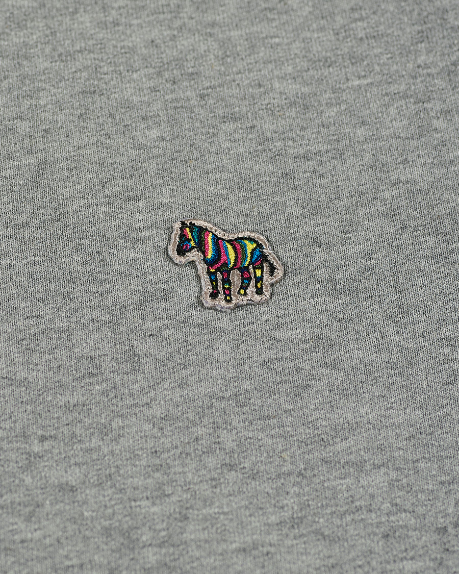 Heren | Truien | PS Paul Smith | Organic Cotton Zebra Sweatshirt Grey